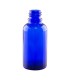 Royalblue glass bottle DIN18, 30 ml