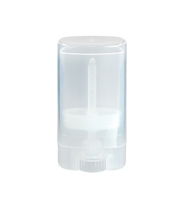 Stick tube, oval translucent, 15 ml