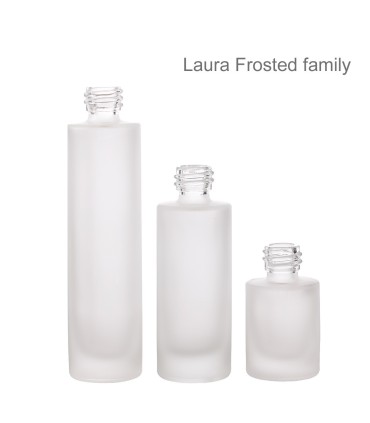 Laura Frosted glass bottle, 50 ml