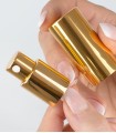 Sprayer pump metallic golden 18/415